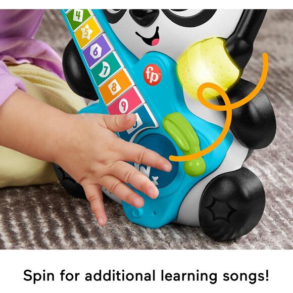 🔥Fisher-Price Baby Learning Toy Link Squad Jam & Count Panda Music & Lights🔥 - Picture 4 of 6